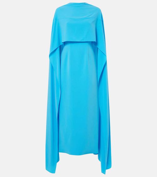 Elina caped midi dress