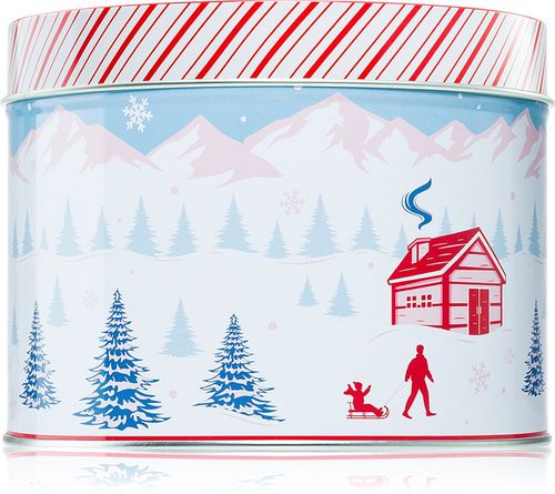DW Home Scene & Stripes Peppermint Bark 833 g — Scented Candle