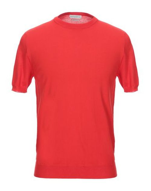 Ballantyne Man Sweater Red Size 44 Cotton