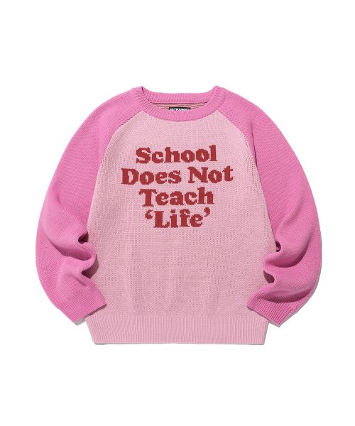 DOES NOT TEACH KNIT_PINK