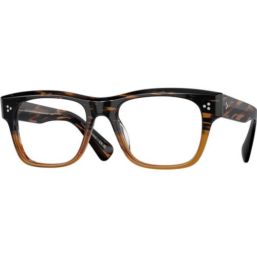Oliver Peoples Unisex Oliver Peoples OV5524U BIRELL 1001 Montature da vista Acetato Marrone Trasparente Pillow Normale