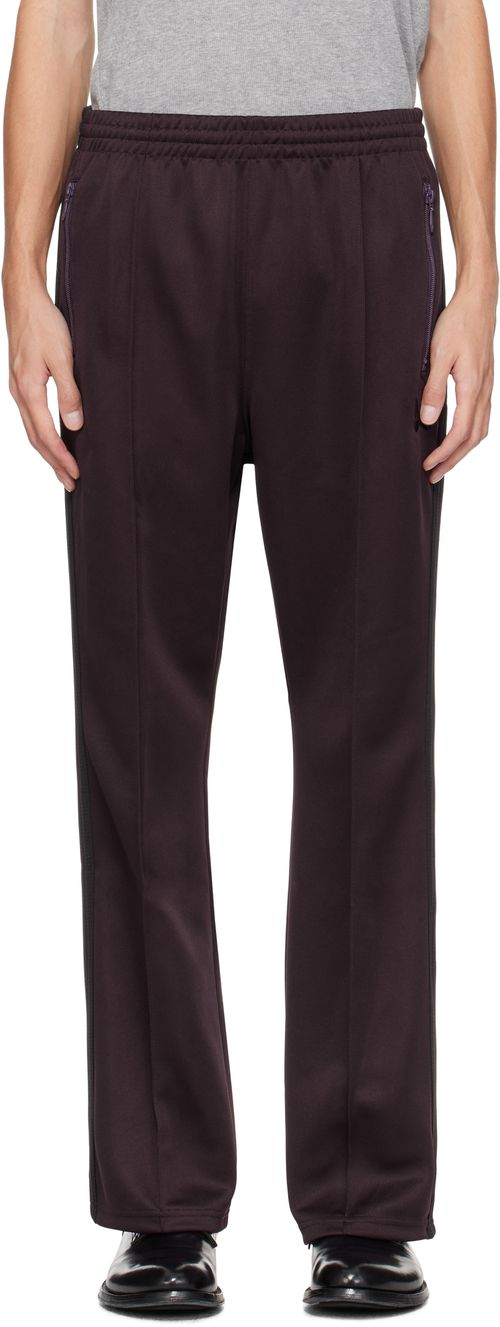 NEEDLES Purple Boot-Cut Track Pants