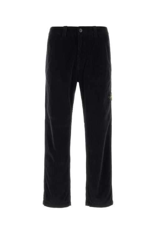 Corduroy Trousers — Black
