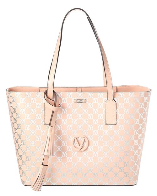 Soho Monogram Leather Tote