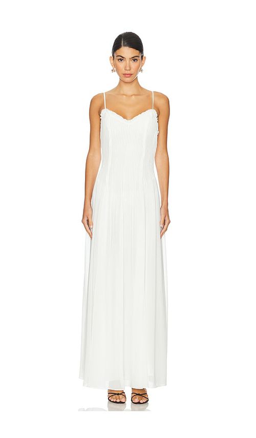 Tularosa x Maggie MacDonald Maria Gown in Ivory.  XXS. Also in L, M, S