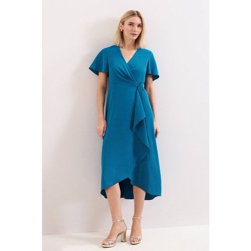 Phase Eight Women's Julissa Wrap Midi Dress in Turquoise