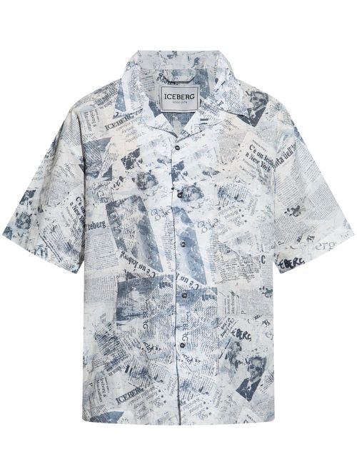 Printed shirt - Neutrals