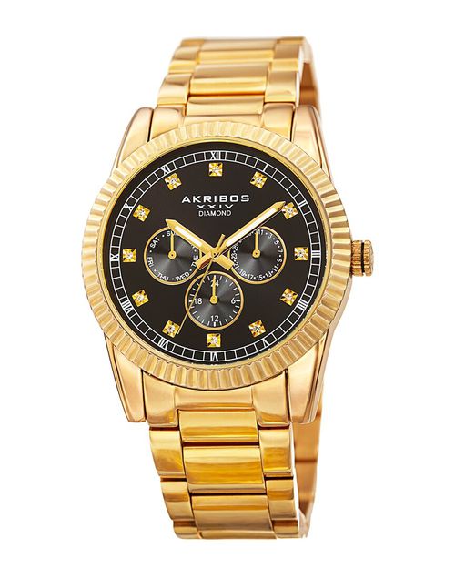 Men's Dress Diamond Watch