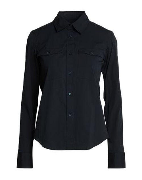 Woman Shirt Midnight blue Size 8 Cotton, Polyamide, Elastane