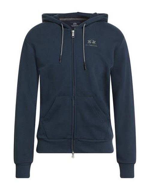 La Martina Man Sweatshirt Navy Size S Cotton