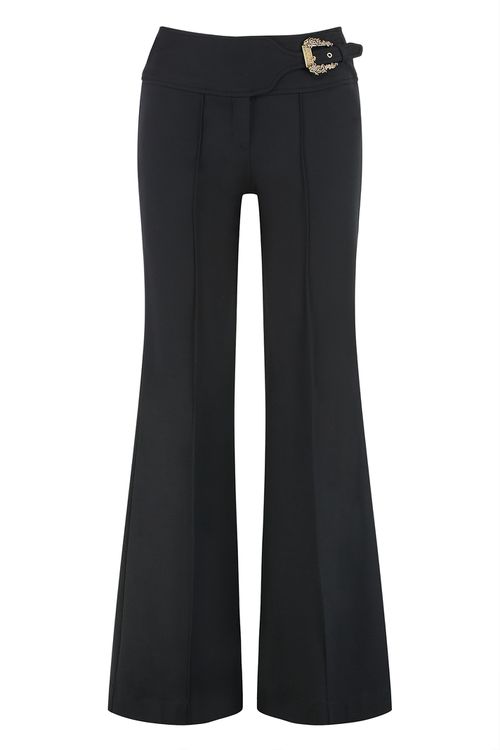 High-waist Wide-leg Trousers