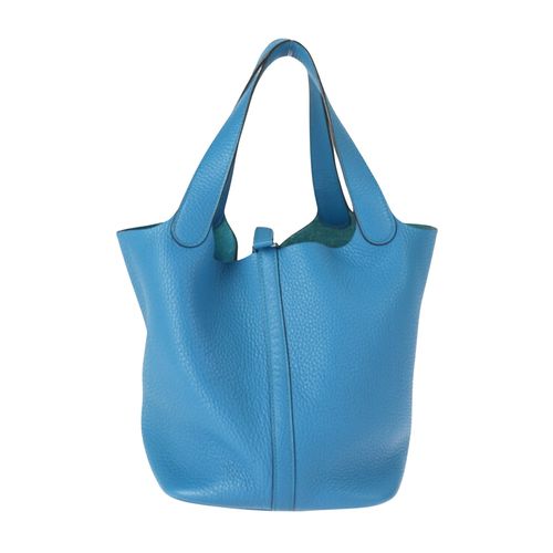 Picotin Leather Handbag (Pre-Owned)