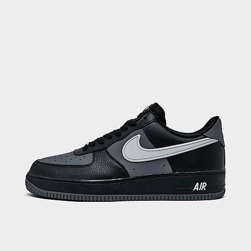 Men's Air Force 1 '07 LV8 Casual Shoes in Black/Iron Grey/Light Smoke Grey