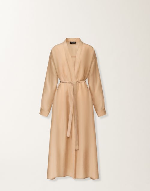 Fluid tunic in maple