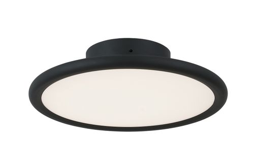 Matte Black LED Wall Sconce Ceiling Mount from the Piper Collection