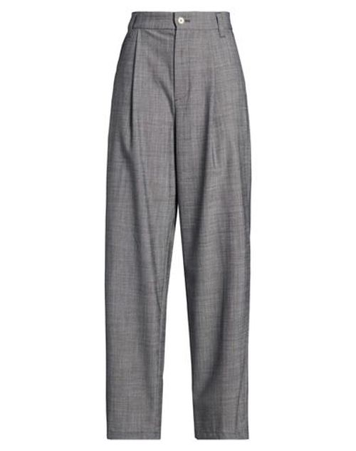 Woman Pants Grey Size 6 Polyester, Virgin Wool, Elastane