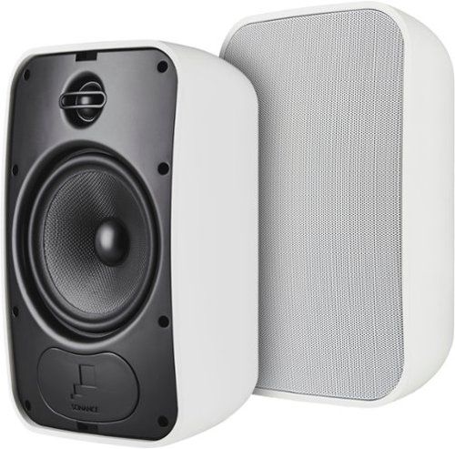 "MARINER 64 - Mariner 6-1/2"" 2-Way Outdoor Surface Mount Speakers (Pair) - Paintable White"