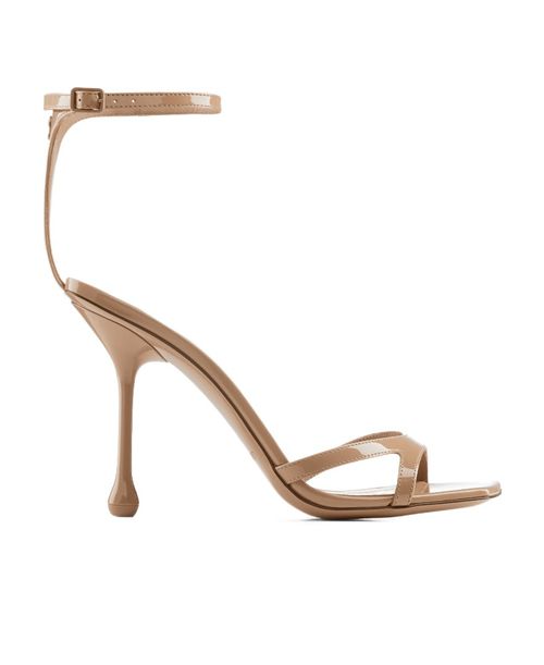 Ixia 95mm patent-leather sandals