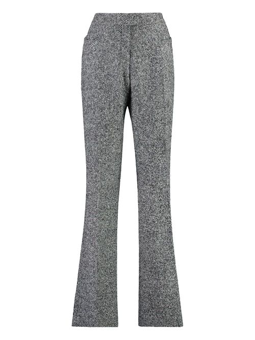 Tweed flared trousers - Grey