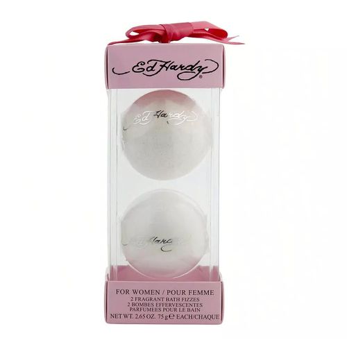 Ed Hardy Bath Fizz Duo Set - White