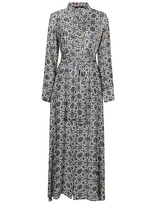 Light Blue Silk Dress