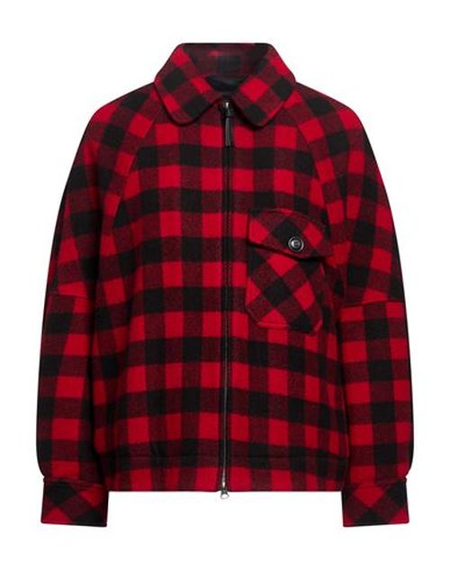 Woman Jacket Red Size L Wool, Polyamide
