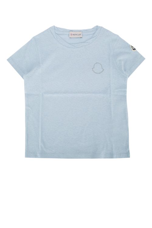 Kids Light Blue Cotton T-Shirt
