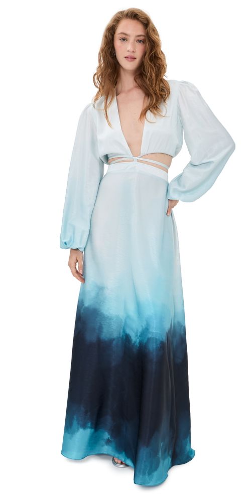 Amal Dress Skye Blu