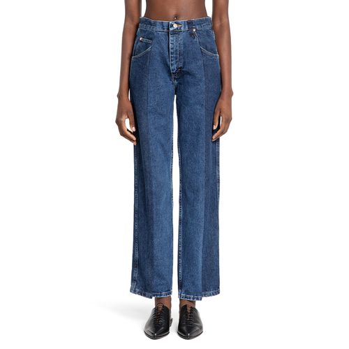 E. L.V. DENIM WOMAN BLUE JEANS