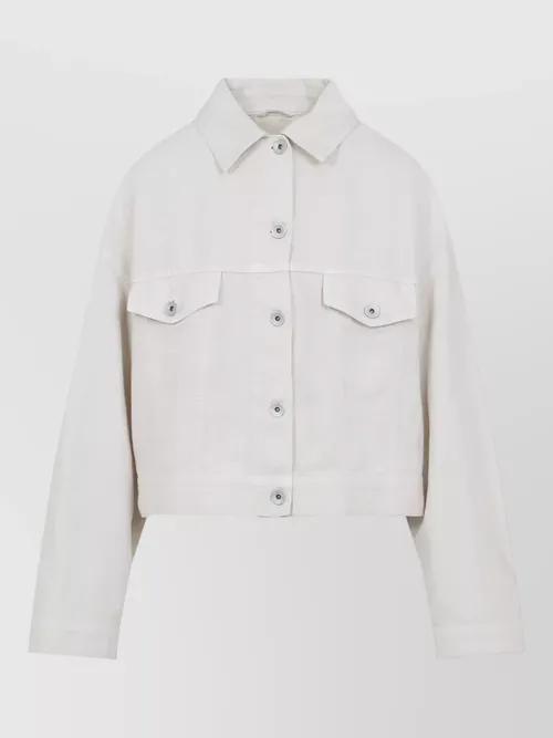 Brunello Cucinelli - short bull jacket adjustable he
