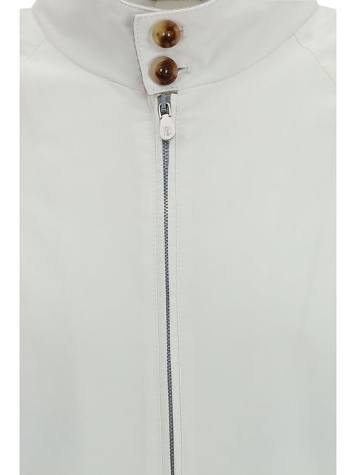 Windproof Cotton Jacket — White