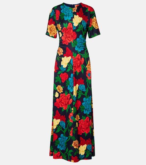 Angelica floral maxi dress