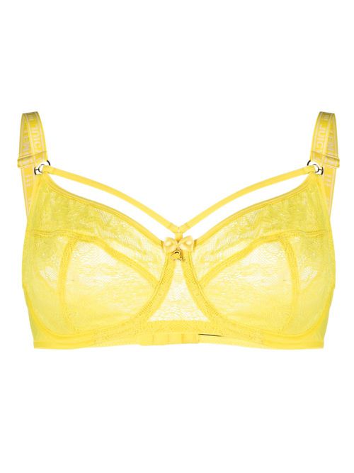 Space Odyssey unpadded balcony bra - Yellow