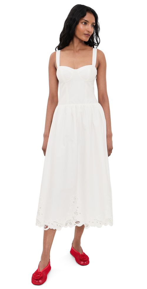 Somerset Midi Dress Ivory