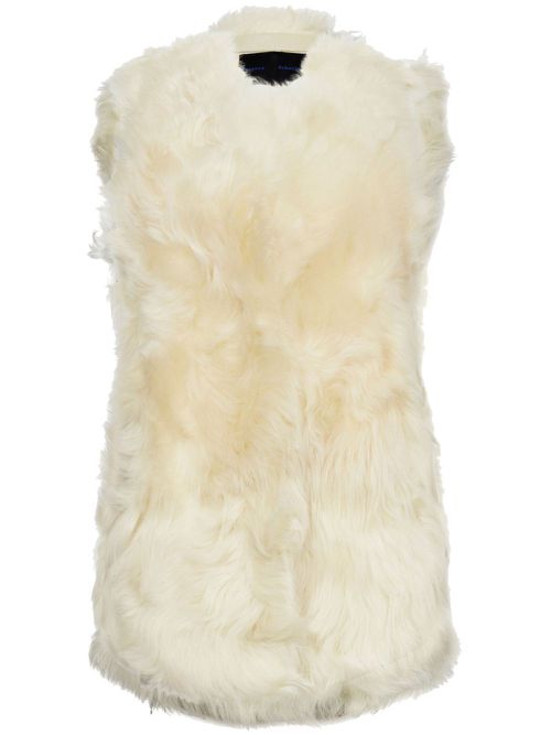 Aubrey shearling vest - Neutrals