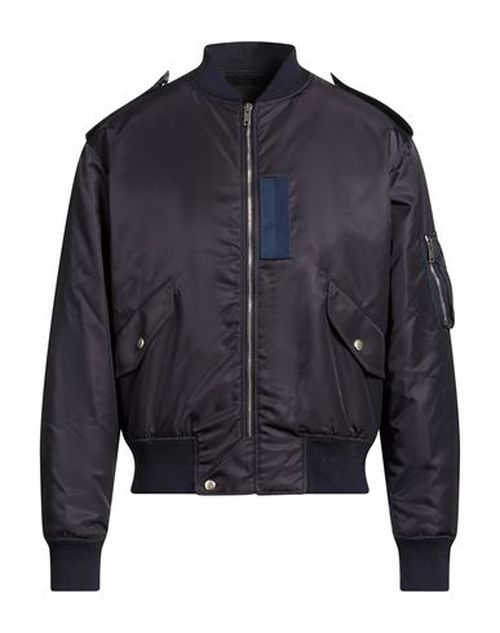 Man Jacket Navy Size 36 Polyamide