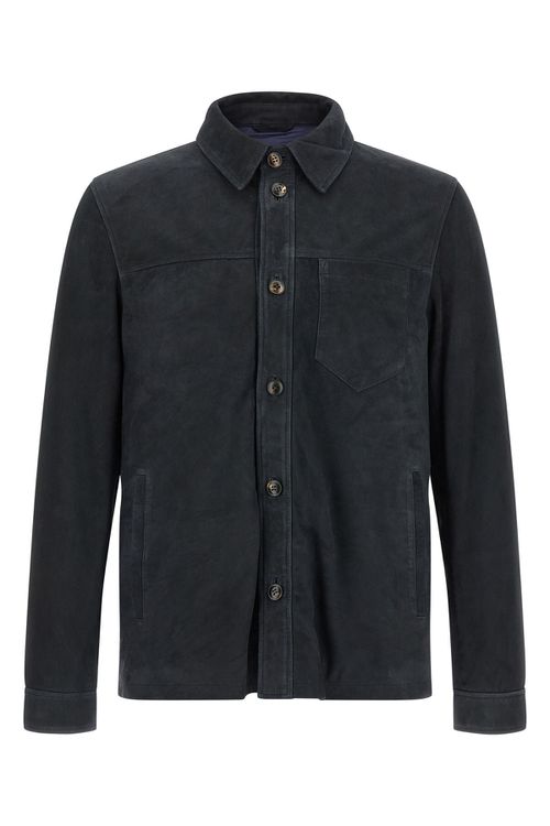 Suede Overshirt
