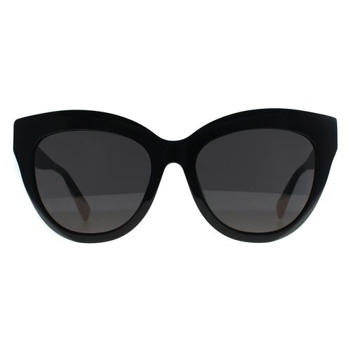 Furla Sunglasses SFU780 0700 Shiny Black Smoke Dark Grey