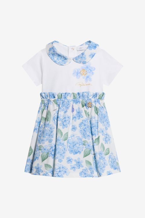 Plumago Print Dress