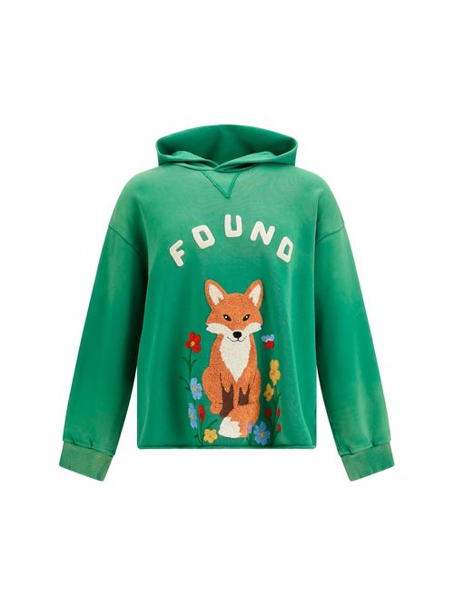 Wildlife Hoodie — Green