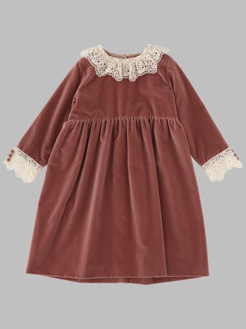 Girls 100% Cotton Fall Winter 2025 Dress Set