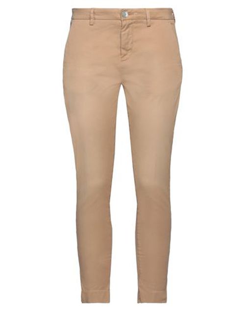 Aglini Woman Pants Beige Size 30 Cotton, Elastane