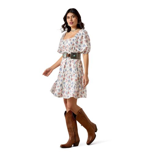 Women's Juliet Dress in Floral Print, Size 2X-Large, by