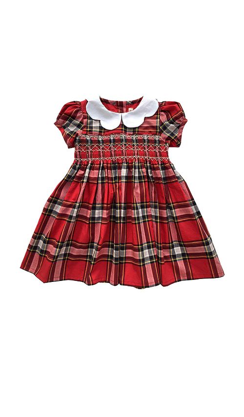 Wild Wawa ROBE SCALLOP en Red. 3/4. Also /24, 2/3