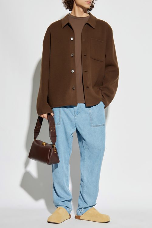 ‘Benny’ Pocket T-shirt, Men's, Brown