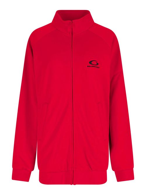 Logo zip sweatshirt