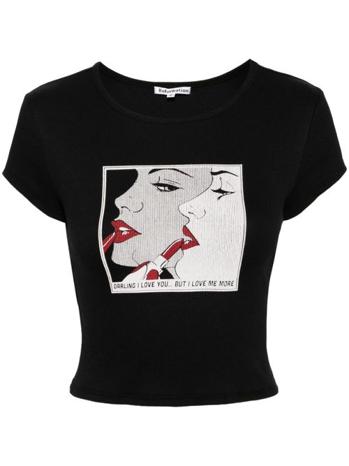Muse graphic-print T-shirt - Grey