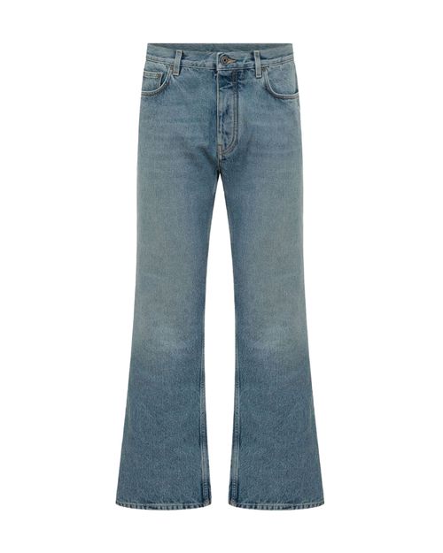 Half Arrow Slim Jeans — Blue