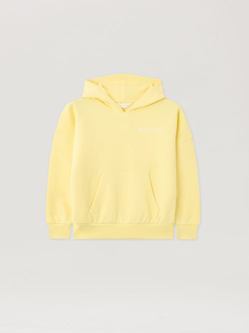 Overlogo Over Fit Hoodie Kids  Giallo/yellow