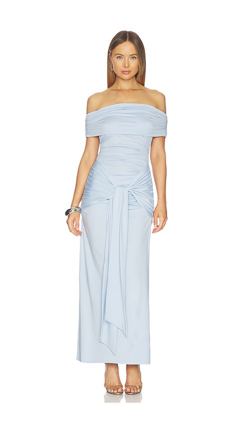 NIA Calista Dress in Baby Blue. L. Also in S